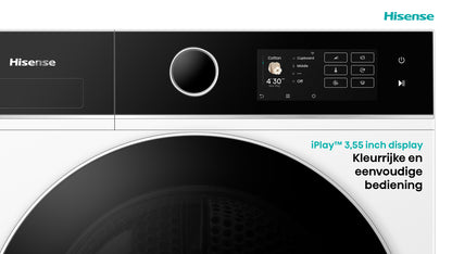 HISENSE DH5i804BWCD Warmtepompdroger 8KG