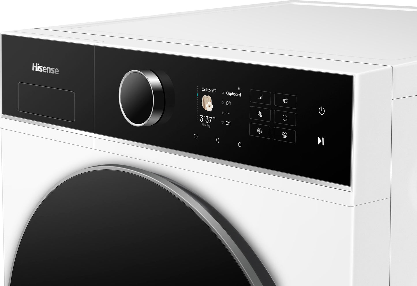 HISENSE DH5i804BWCD Warmtepompdroger 8KG