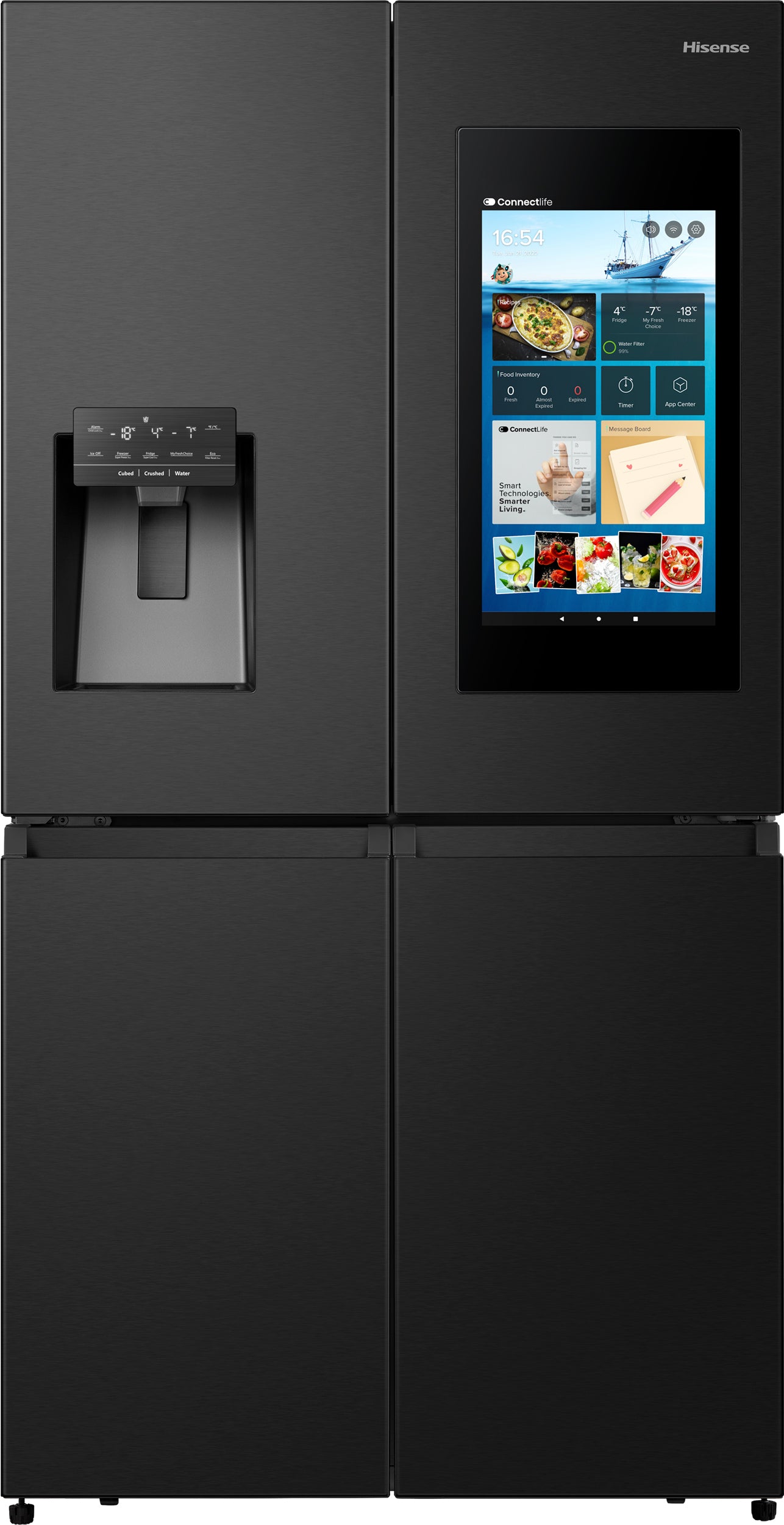 HISENSE RQ760N4IFE Cross door koelkast