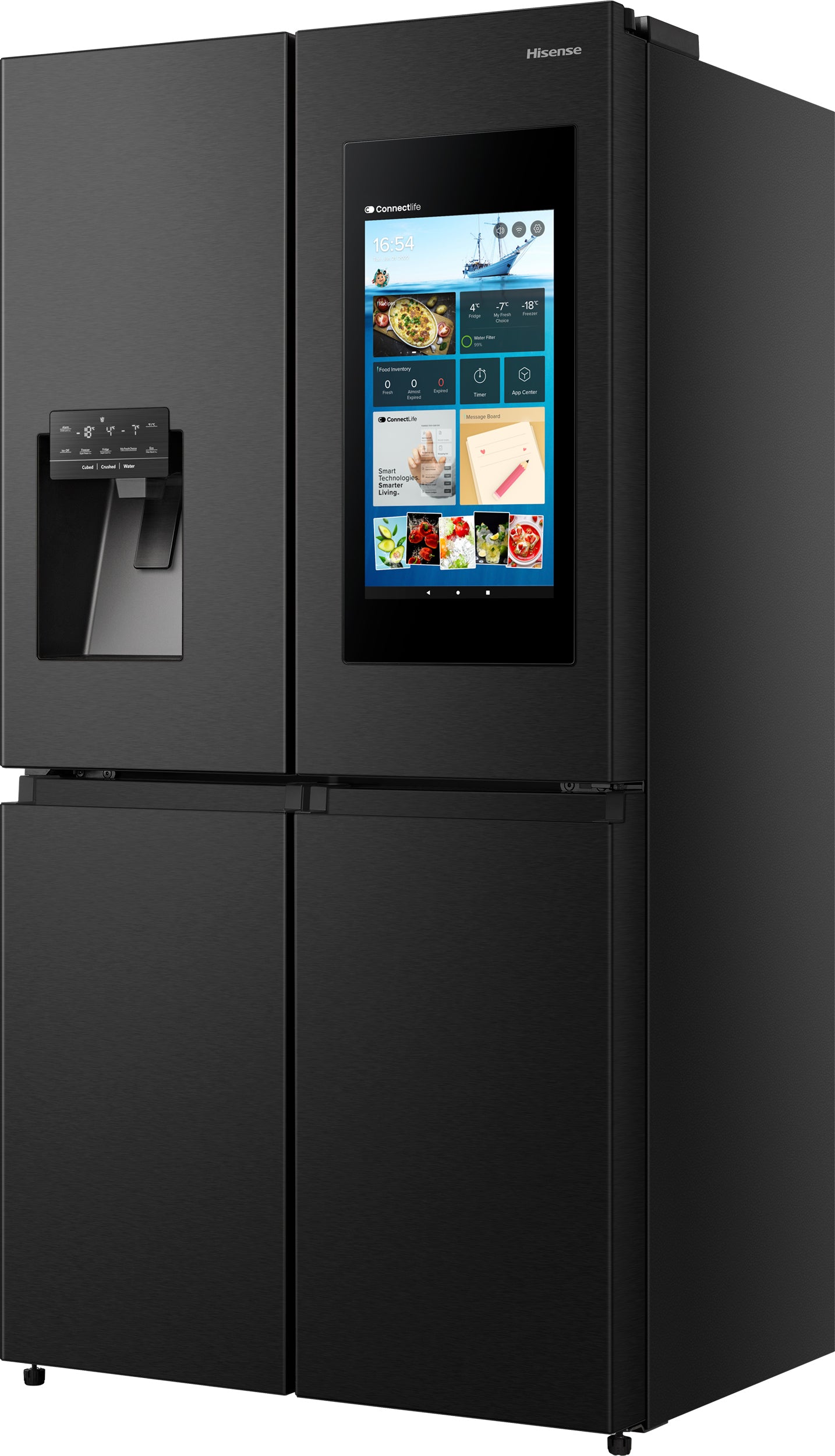 HISENSE RQ760N4IFE Cross door koelkast