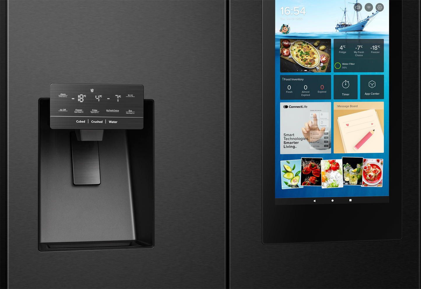 HISENSE RQ760N4IFE Cross door koelkast