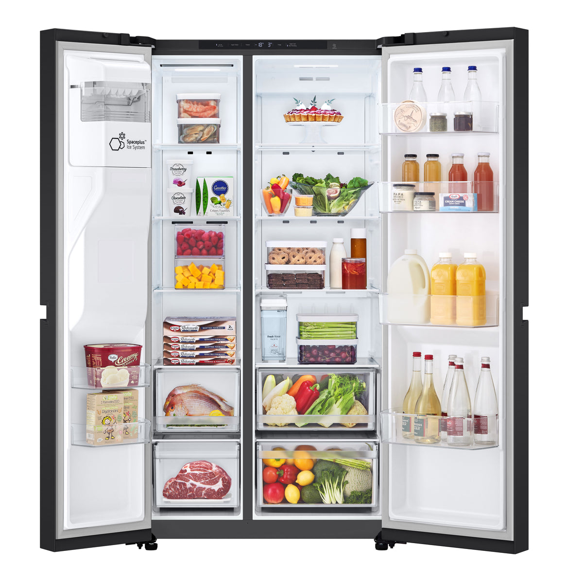 LG GSLC41EPPE Amerikaanse Koelkast UVnano | Fresh Converter