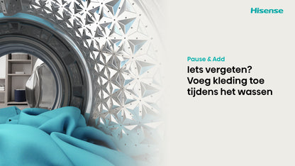 HISENSE WD3S9043BB3 Was/ Droogcombinatie 9KG/ 6KG