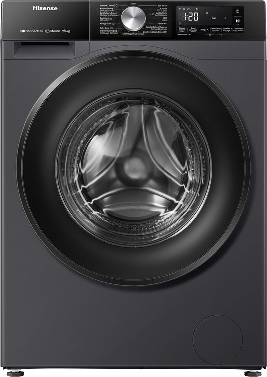 HISENSE WD3S9043BB3 Was/ Droogcombinatie 9KG/ 6KG