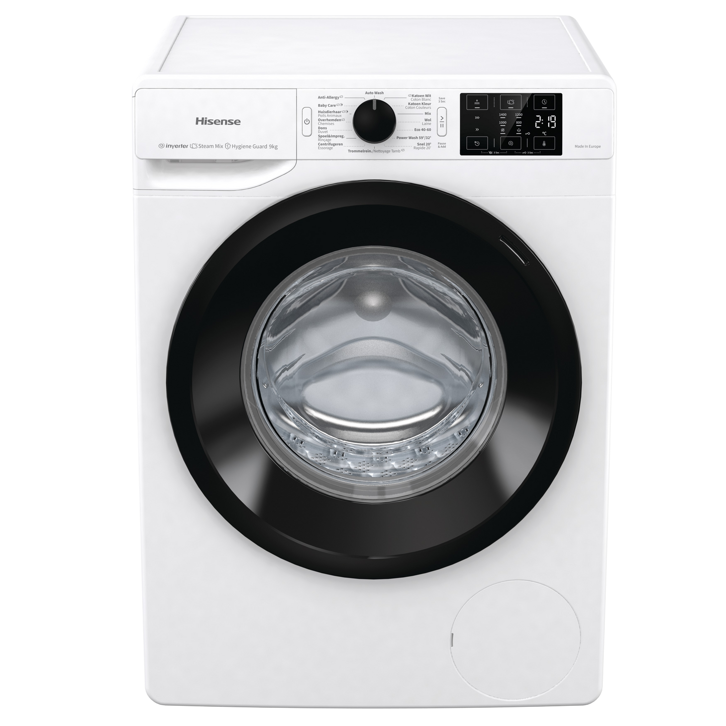 HISENSE WFGE901439VMQ wasmachine 9KG